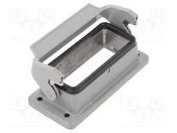 Enclosure: for HDC connectors; Han® B,Rear Fit; size 16B; IP65