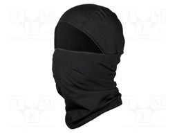 Balaclava; black; elastane,polyester