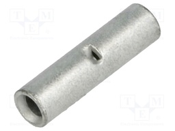 Butt splice; non-insulated; copper; 1.5÷2.5mm2; tinned; crimped