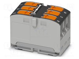 Splice terminal: rail; 24A; 450V; push-in; PA; L: 21.7mm; 0.14÷4mm2