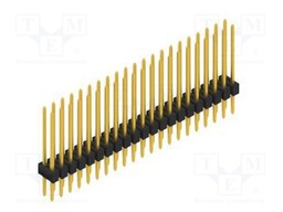 Connector: pin strips; pin header; male; PIN: 42; 2.54mm; THT; 2x21