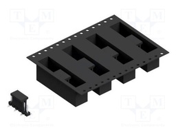 Connector: pin strips; pin header; male; PIN: 6; 2.54mm; SMT; 1x6