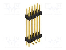 Connector: pin strips; pin header; male; PIN: 10; 2.54mm; SMT; 2x5