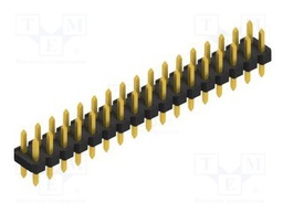 Connector: pin strips; pin header; male; PIN: 34; 2.54mm; THT; 2x17