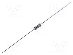 Resistor: carbon film; THT; 330Ω; 0.25W; ±5%; Ø2.5x6.8mm; axial