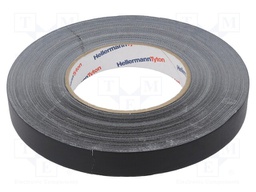 Tape: fixing; W: 19mm; L: 50m; black; -30÷80°C; 64N/cm; 10%