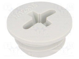 Stopper; M16; IP54; Mat: polyamide; light grey