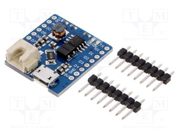 Module: Li-Po/Li-Ion charger; 5VDC; USB B micro; 1A; 4.2V