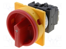 Switch: cam switch; 2-position; 20A; 0-1; 6.5kW; Poles no: 1