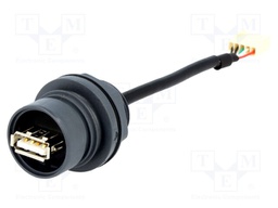 Transition: adapter; external bayonet,push-pull; UL94V-0; 1A