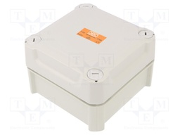 Enclosure: junction box; X: 114mm; Y: 114mm; Z: 74mm; IP66