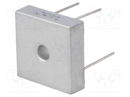 Single-phase bridge rectifier; Urmax: 400V; If: 35A; Ifsm: 400A