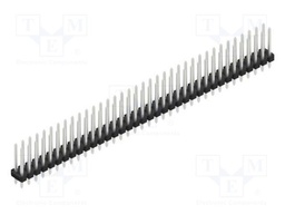 Connector: pin strips; pin header; male; PIN: 72; 2.54mm; THT; 2x36
