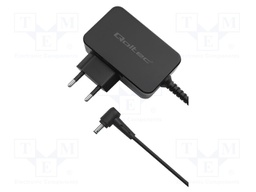 Power supply: switched-mode; plug; 19VDC; 2.37A; 45W; Out: 4,0/1,35