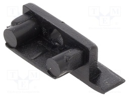 Cap for LED profiles; black; ABS; GEN2; Pcs: 20; BEGTIN12