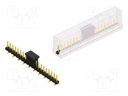 Connector: pin strips; pin header; male; PIN: 20; 2.54mm; SMT; 1x20
