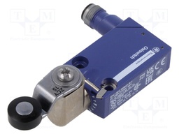 Limit switch; lever R 34,4mm, plastic roller Ø16mm; SPDT; 6A