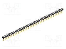 Connector: pin strips; pin header; male; PIN: 36; 2.54mm; THT; 1x36