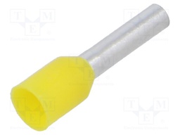 Tip: bootlace ferrule; insulated; copper; 1.5mm2; 8mm; tinned