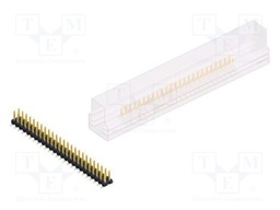 Connector: pin strips; pin header; male; PIN: 50; 2.54mm; SMT; 2x25