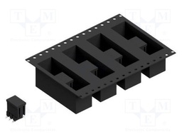 Connector: pin strips; pin header; male; PIN: 6; 2.54mm; SMT; 2x3