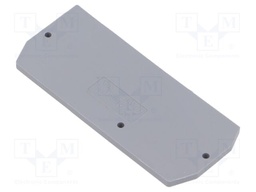 Separating plate; grey