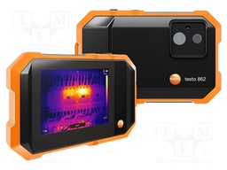 Infrared camera; LCD 3,5"; 256x192; 9Hz; -10÷550°C; IP54; ≤50mK