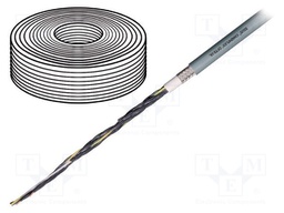 Wire: control cable; chainflex® CF78.UL; 4G1,5mm2; PUR; grey; Cu