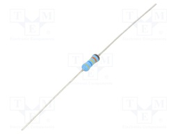 Resistor: thin film; THT; 464kΩ; 600mW; ±5%; Ø2.5x6.5mm; 50ppm/°C