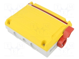 Safety switch-disconnector; Poles: 6; flush mounting; 16A; BWS