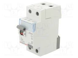 RCD breaker; Inom: 25A; Ires: 30mA; Max surge current: 250A; 400V