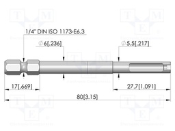 Tool: mounting tool; test needles