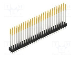 Connector: pin strips; pin header; male; PIN: 50; 2.54mm; THT; 2x25