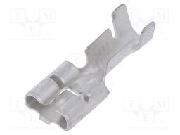 Terminal: flat; 6.3mm; 0.8mm; female; 1÷2.5mm2; crimped; for cable