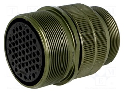 Connector: circular; Series: DS/MS; plug; female; PIN: 54; for cable