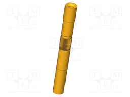 Connector; Contact plating: gold-plated; Contacts: brass; KT-254