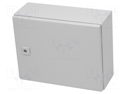 Enclosure: wall mounting; X: 300mm; Y: 380mm; Z: 155mm; AE; IP66; IK08