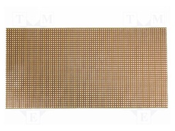 Board: universal; single sided,prototyping; W: 100mm; L: 200mm