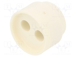 Insert for gland; with thread NPT; Size: NPT1/2"; Holes no: 2