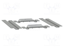 Adaptor plates; galvanised steel; Thalassa PLA,double doors