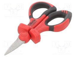 Scissors; for electricians,insulated; 145mm