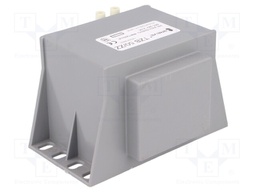 Transformer: encapsulated; 50VA; 230VAC; 24V; Mounting: screw type