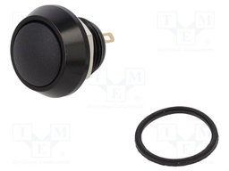 Switch: vandal resistant; Pos: 2; SPST-NO; 5A/24VDC; IP67; OFF-(ON)