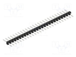 Connector: pin strips; pin header; male; PIN: 26; 2.54mm; SMT; 1x26