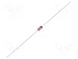 Diode: Zener; 0.5W; 15V; 5mA; reel,tape; DO35; single diode