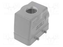 Enclosure: for HDC connectors; HDC; size 4; M25; Pitch: 57x27mm
