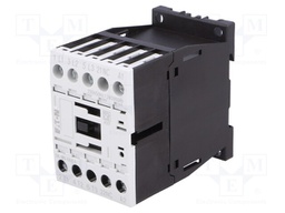 Contactor: 3-pole; NO x3; Auxiliary contacts: NC; 230VAC; 9A; DILM9