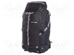 Backpack; black; polyester,PVC; 30l