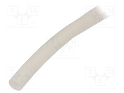 Insulating tube; Mat: silicone; natural; Øint: 8mm