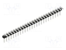 Connector: pin strips; pin header; male; PIN: 25; 2mm; THT; 1x25